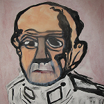 Freud's Selbstversuche | 2007 | Aquarell | 32 x 24
