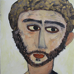Ihr "Fayum" in memoriam Paula Modersohn-Becker | 2008 | Aquarell auf Karton | 31,5 x 23,5